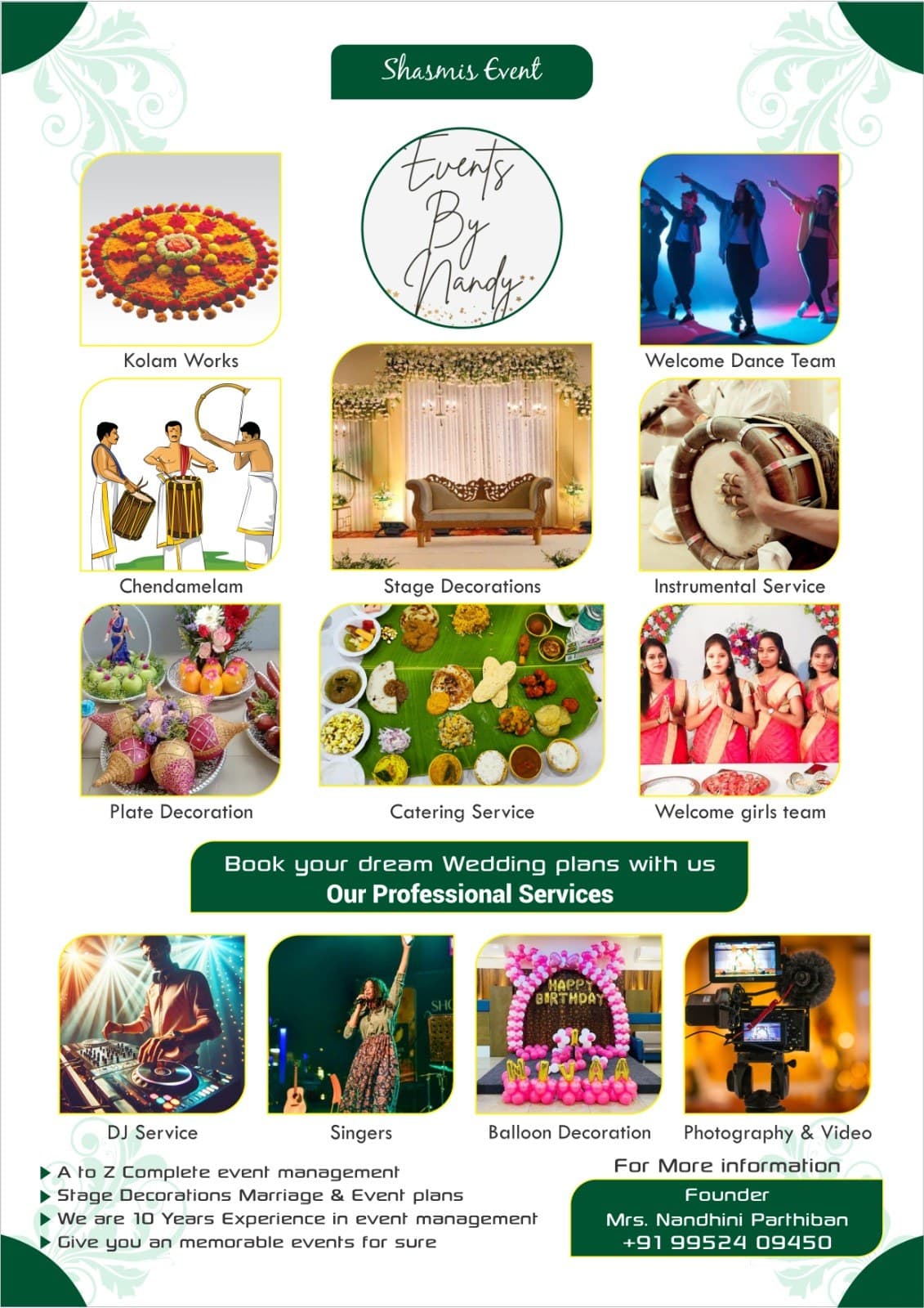 Shasmi's Event - Events By Nandy Complete Guide