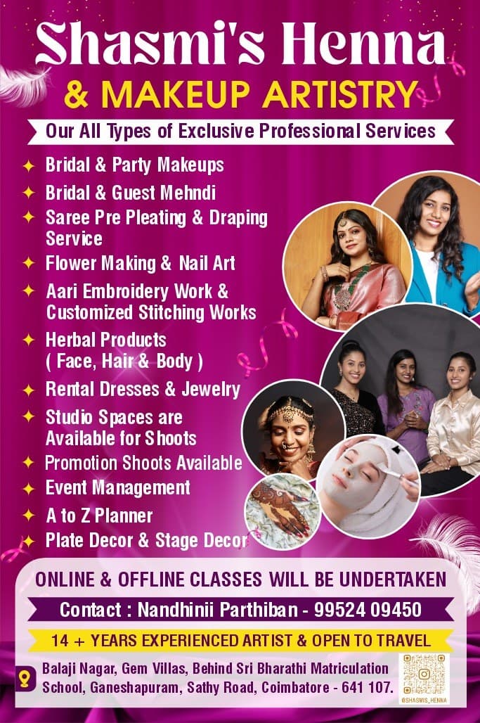 Shasmi's Official Master Service Brochure