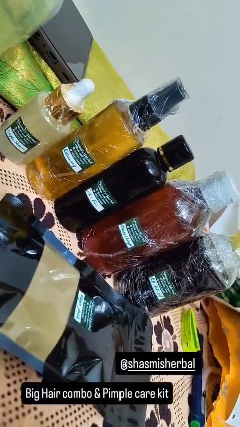 Shasmi's Herbal Care Products Showcase