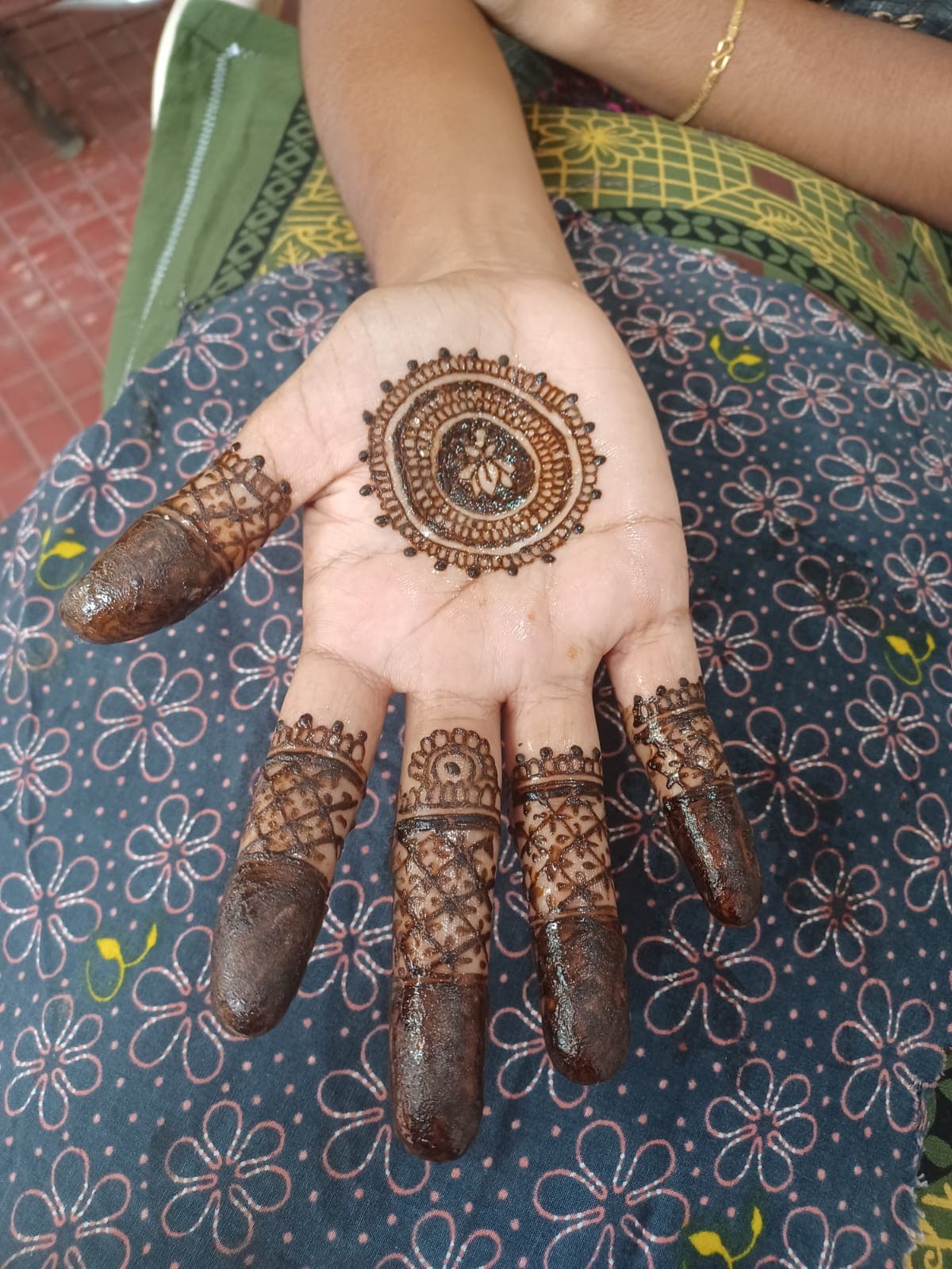 Floral Mandala & Jaali Fingertips