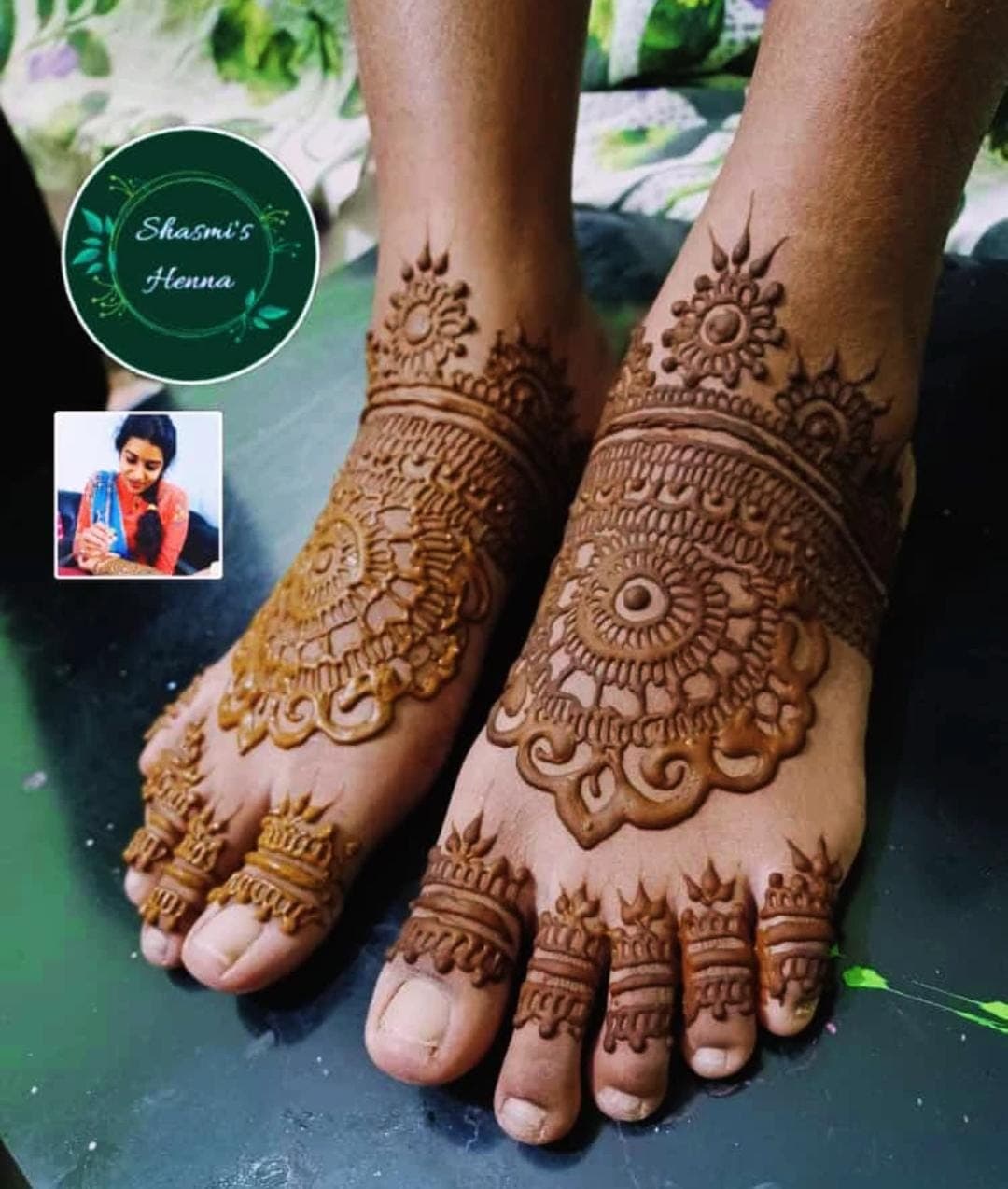 Royal Payal Anklet & Bridal Feet Mandalas