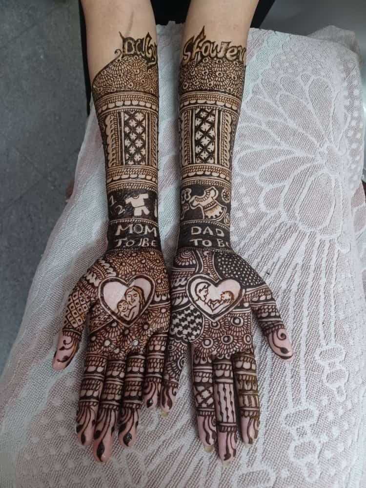 Valaikappu Baby Shower Special Henna